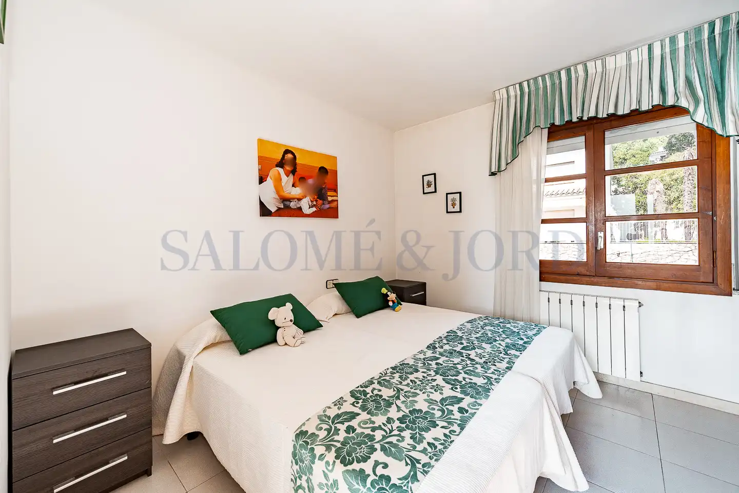 Schlafzimmer von Einfamilien-Reihenhaus zum Verkauf in Sant Andreu de Llavaneres mit Heizung, Privatgarten und Parkett