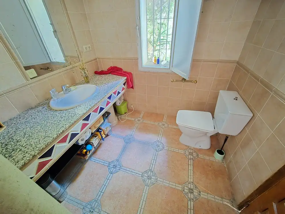 Bathroom of Houses for sale in Mata de Alcántara  with Terrace