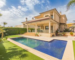 Swimming pool of House or chalet for sale in Elche / Elx  with Air Conditioner, Heating and Private garden