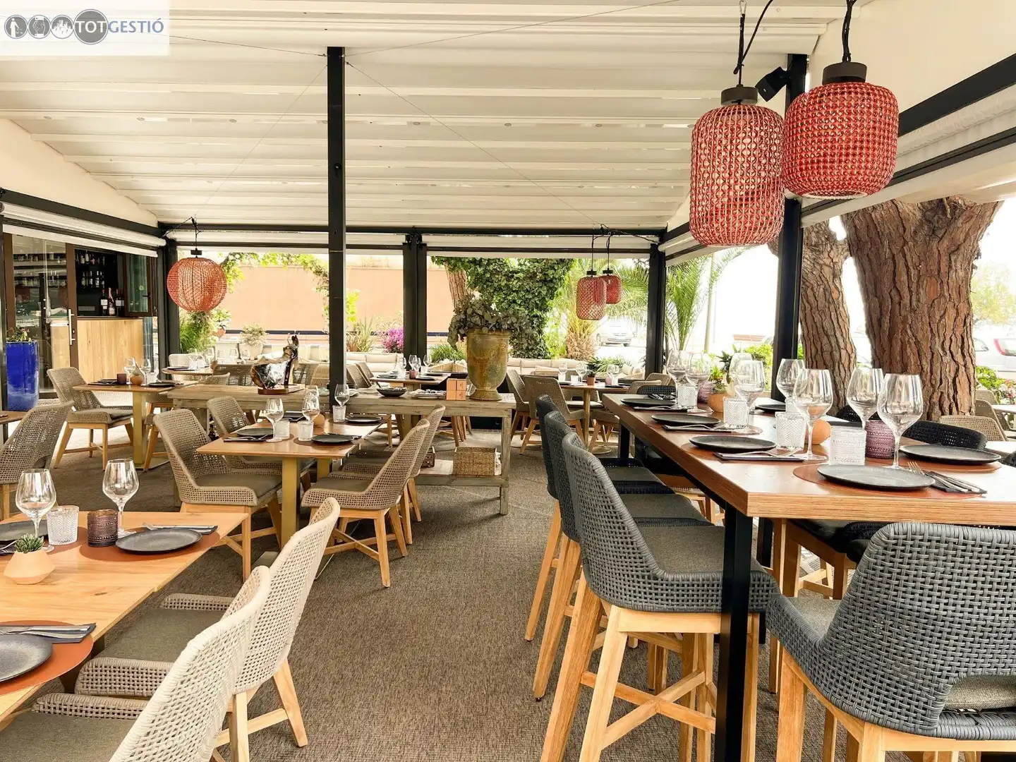 Terrace of Commercial properties for rent in Castell d'Aro, Platja d'Aro i s'Agaró