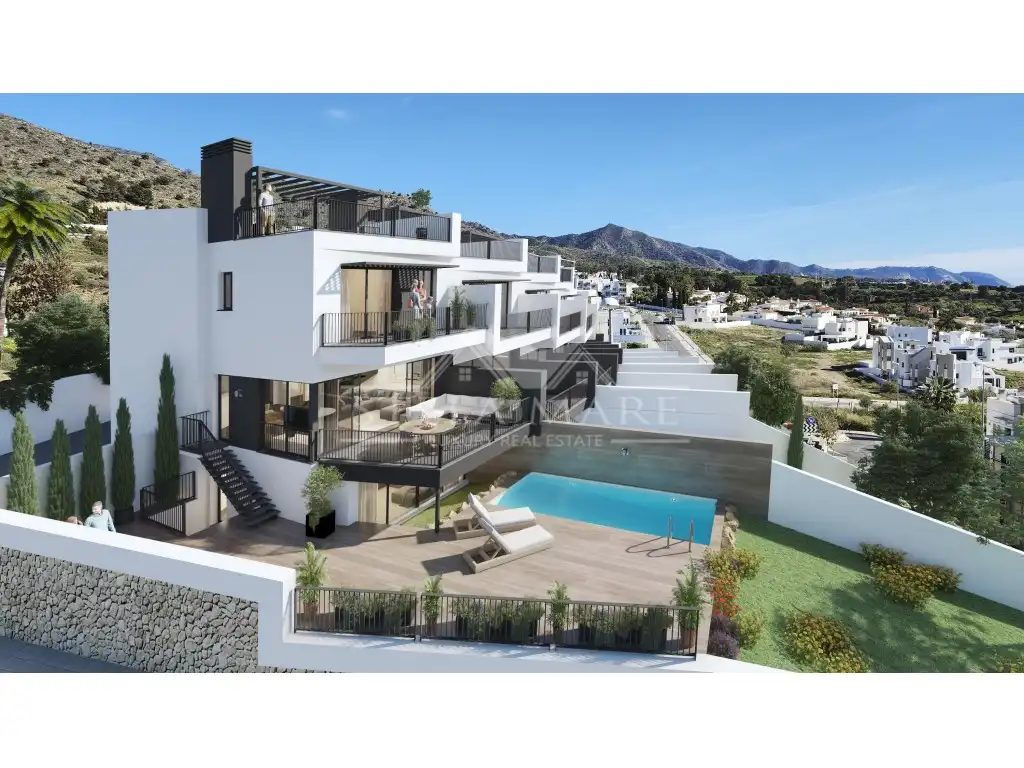 Vista exterior de Casa o chalet en venta en Nerja