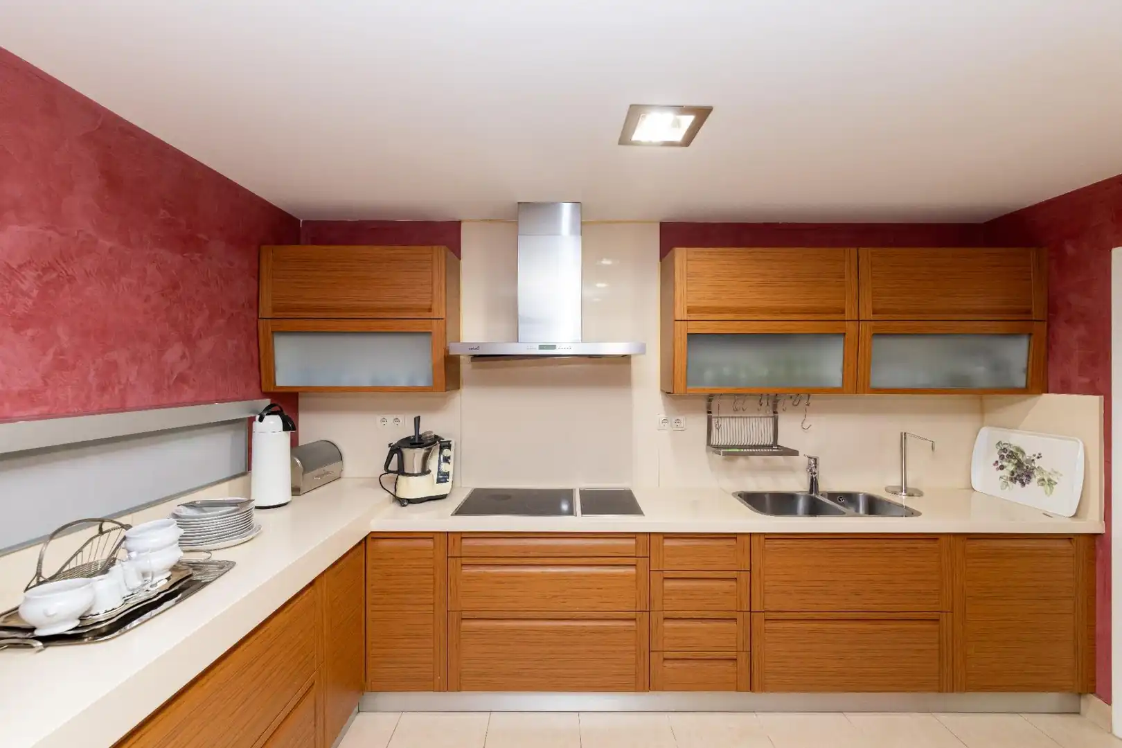 Kitchen of Flat for rent in Granada  with Air Conditioner, Furnished and Balcony