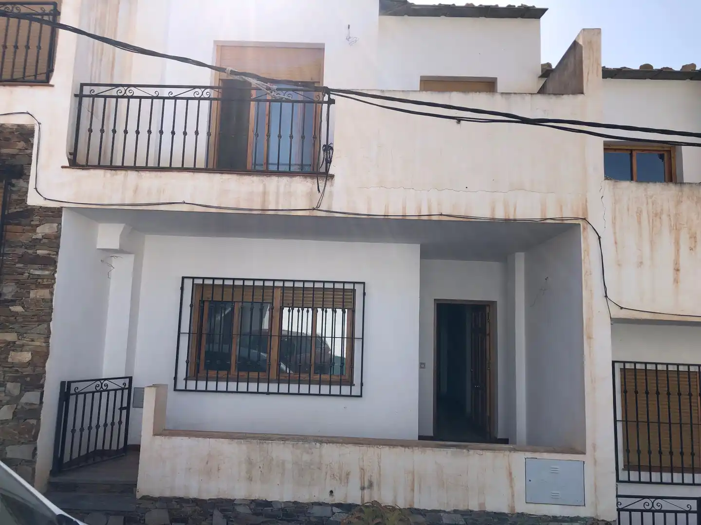 Vista exterior de Casa adosada en venta en Nevada con Terraza y Trastero