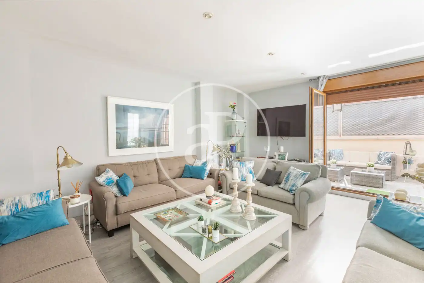 Sala d'estar de Casa o xalet en venda en Moncloa - Aravaca