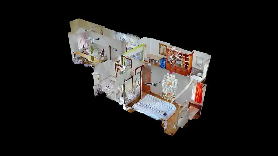 Bedroom of Flat for rent in Madrid  with Heating, Private garden and Swimming Pool