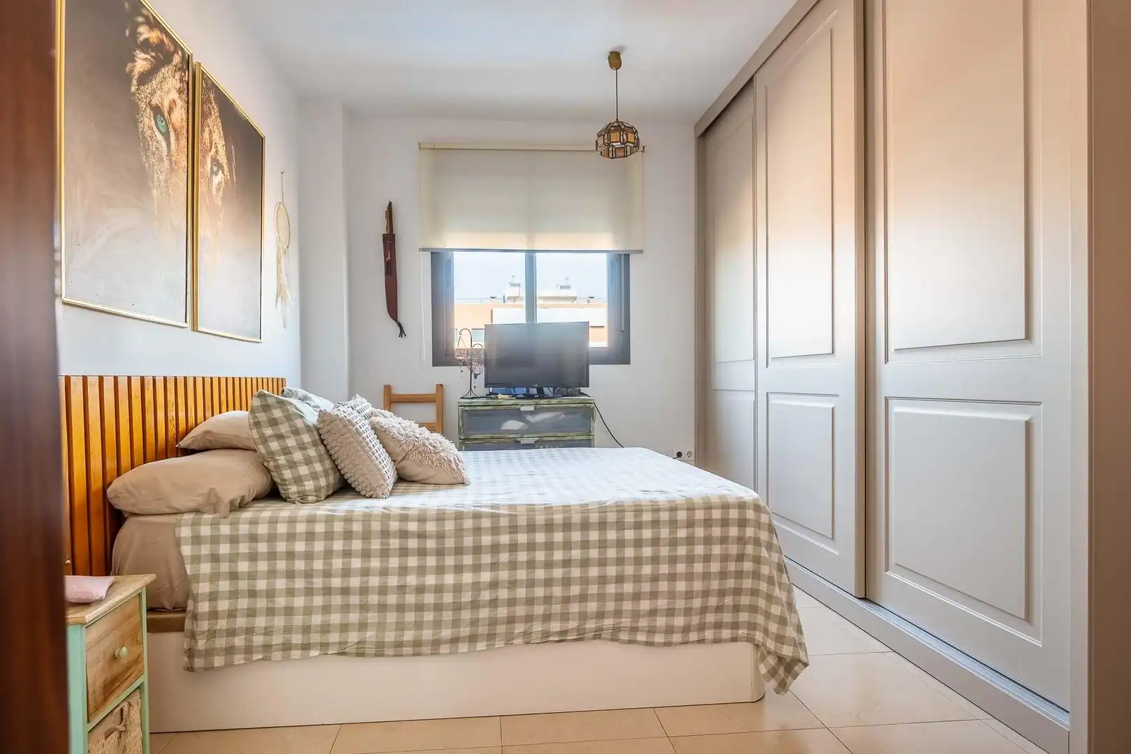 Schlafzimmer von Wohnung zum Verkauf in Dos Hermanas mit Klimaanlage, Terrasse und Abstellraum