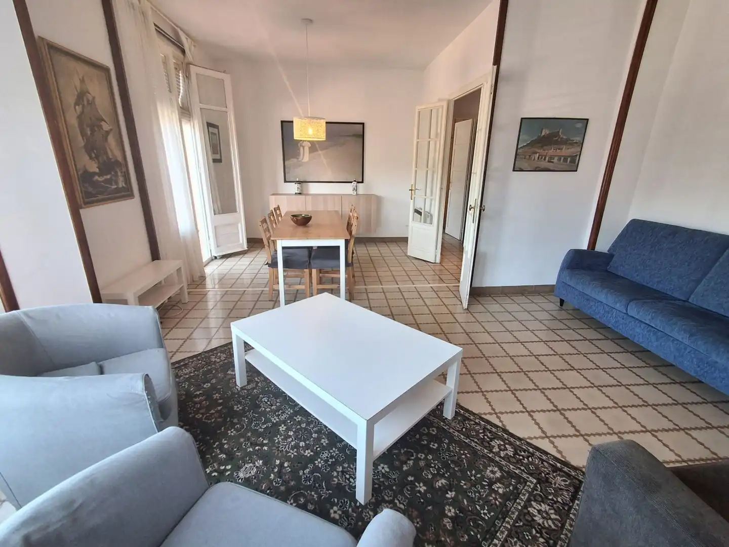 Sala de estar de Piso en venta en Tortosa con Terraza y Amueblado