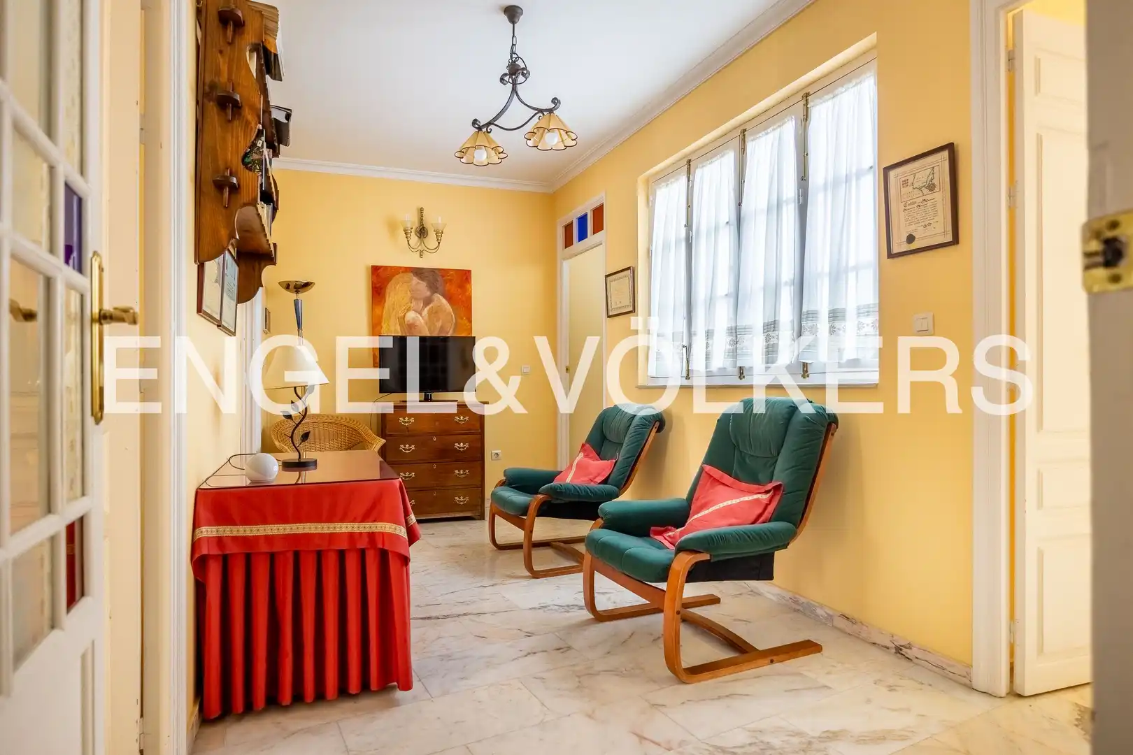 Wohnzimmer von Haus oder Chalet zum Verkauf in Sevilla mit Klimaanlage, Heizung und Balkon