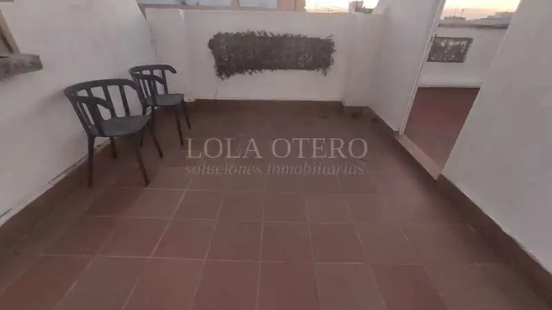 Terrace of Attic for rent in Valencia  with Air Conditioner, Heating and Terrace
