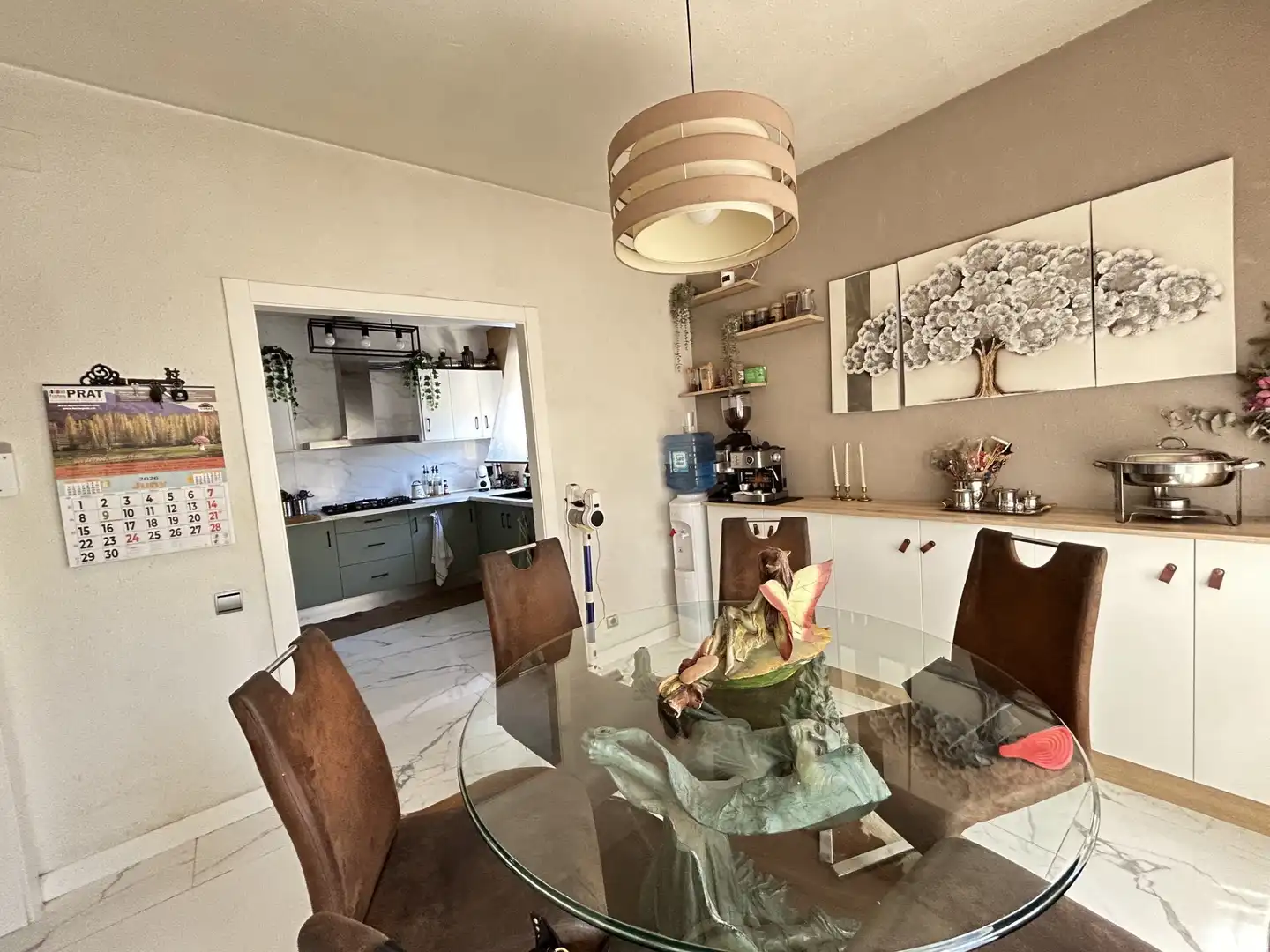 Esszimmer von Haus oder Chalet zum Verkauf in Cervelló mit Klimaanlage, Privatgarten und Schwimmbad