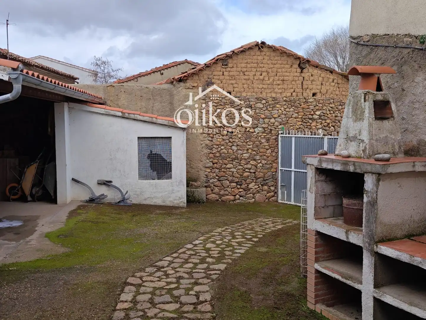 Vista exterior de Casa o chalet en venta en Puebla de Yeltes con Jardín privado