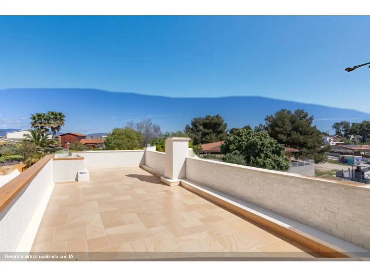 Vista exterior de Casa o xalet en venda en Els Pallaresos amb Jardí privat, Terrassa i Piscina