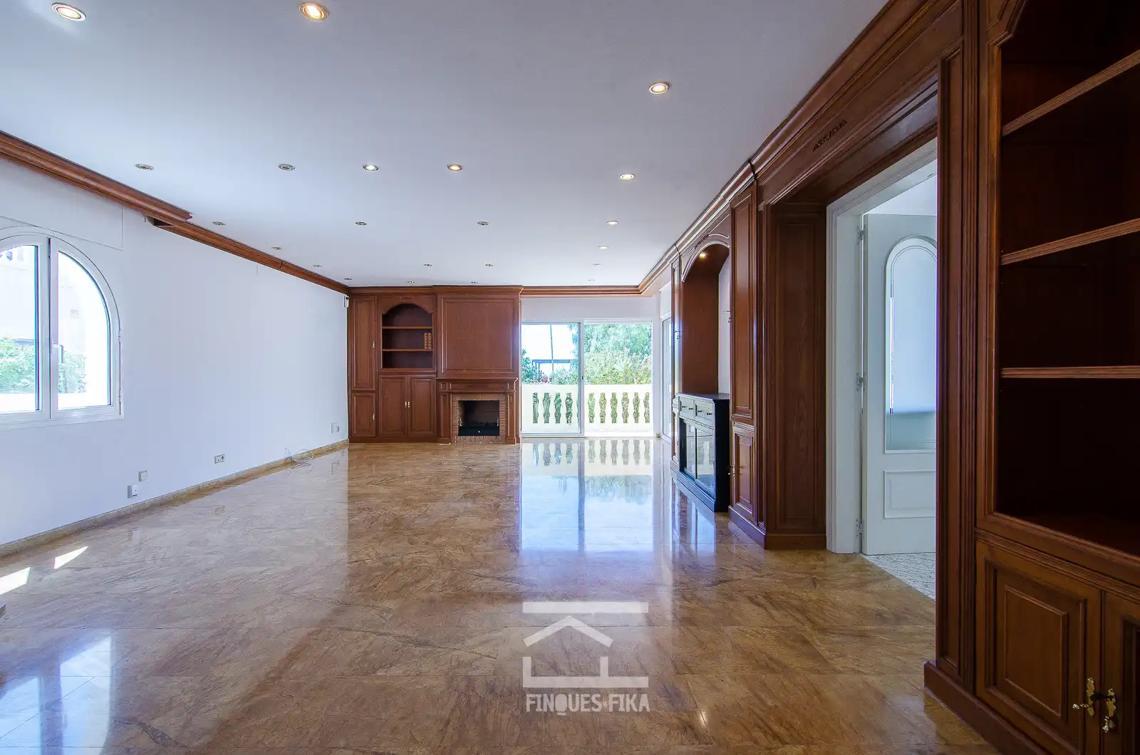 Sala de estar de Casa o chalet en venta en El Masnou con Calefacción, Jardín privado y Parquet