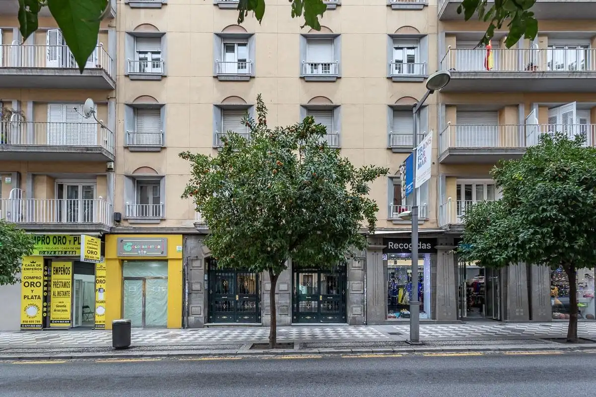Vista exterior de Piso en venta en  Granada Capital con Aire acondicionado, Amueblado y Balcón