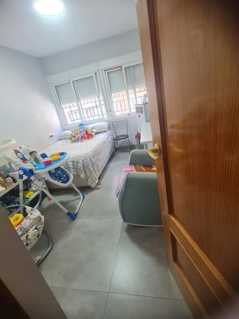 Bedroom of Flat for sale in Almería  with Air Conditioner and Furnished