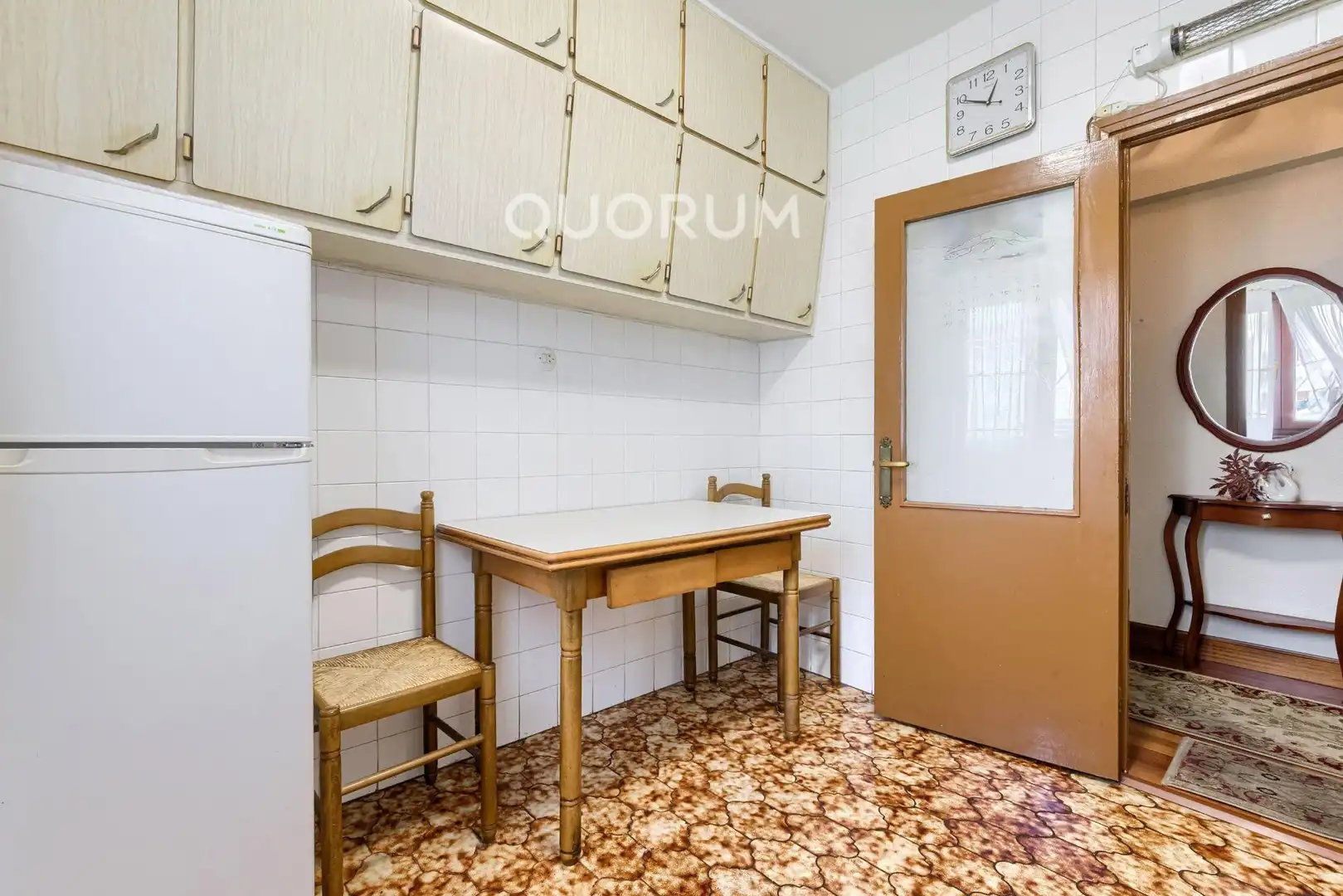 Cocina de Piso en venta en Barakaldo  con Jardín privado, Terraza y Amueblado