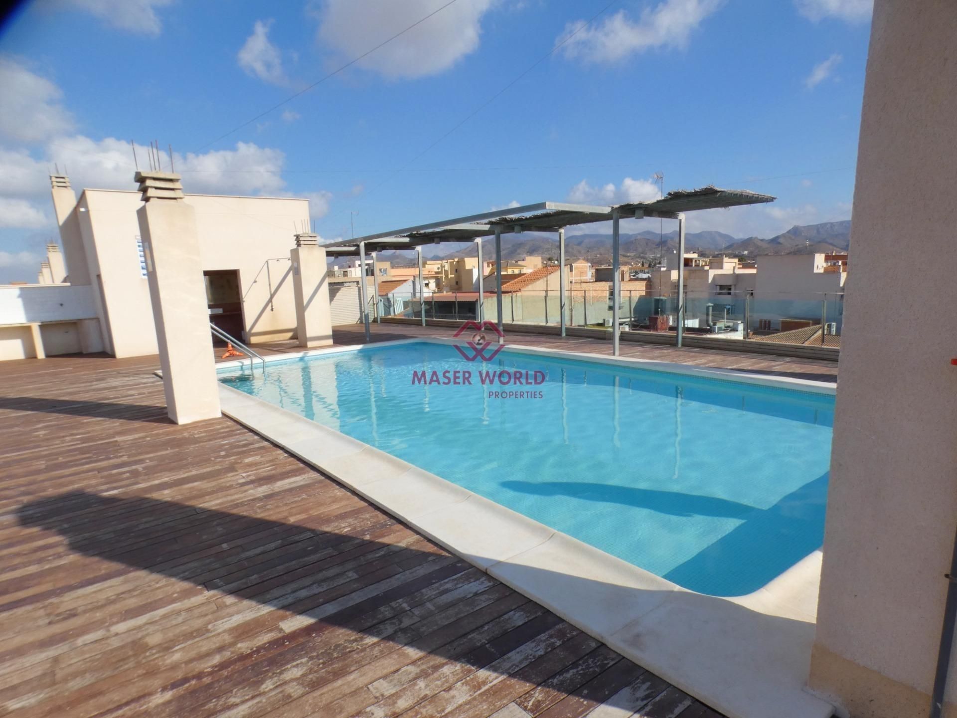 Swimming pool of Apartment to rent in Mazarrón  with Terrace and Community pool