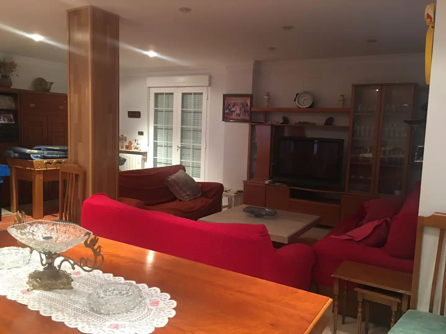 Sala d'estar de Casa o xalet en venda en Barajas de Melo amb Calefacció, Jardí privat i Terrassa
