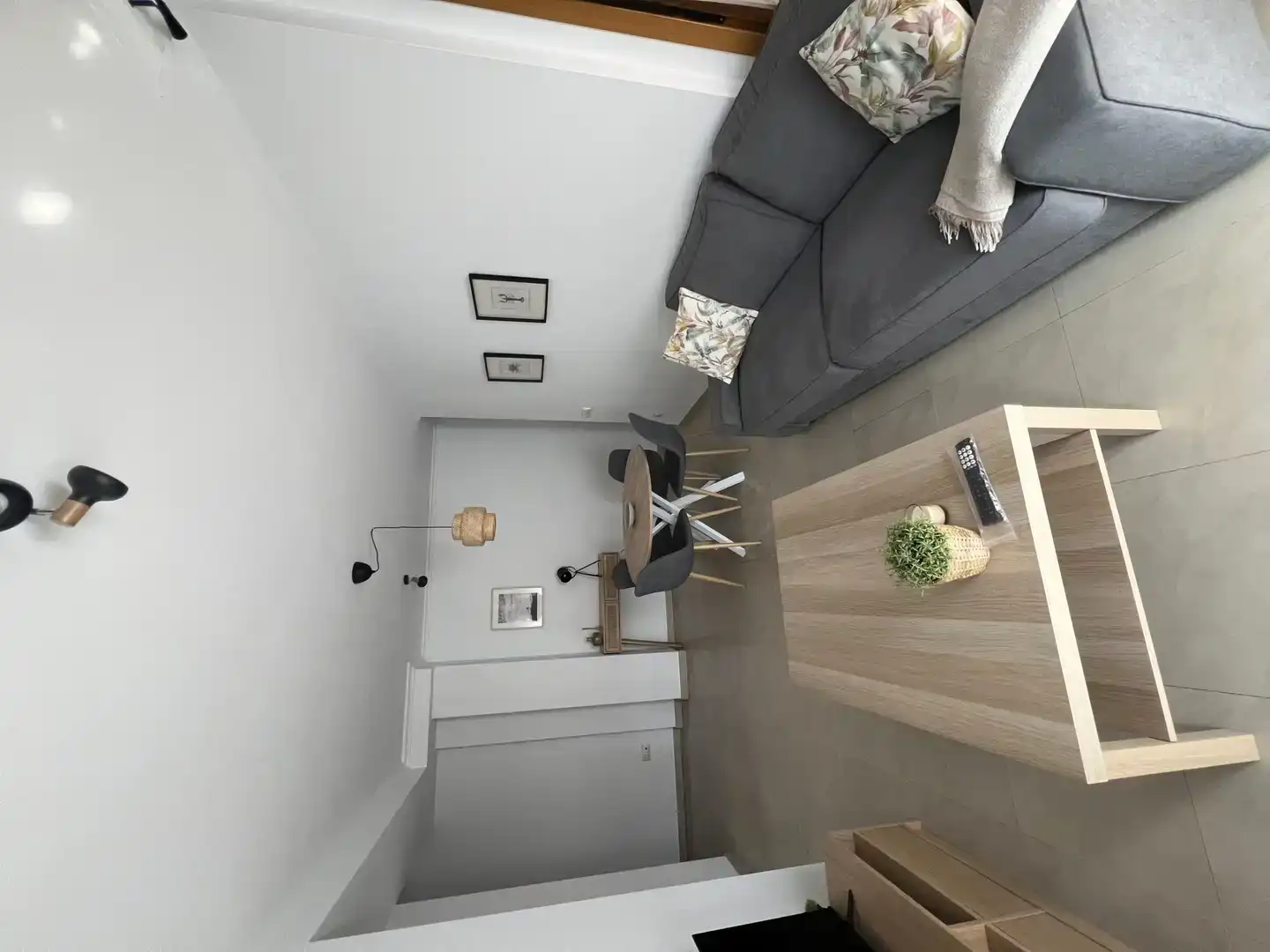Living room of Flat for rent in Sanxenxo  with Furnished