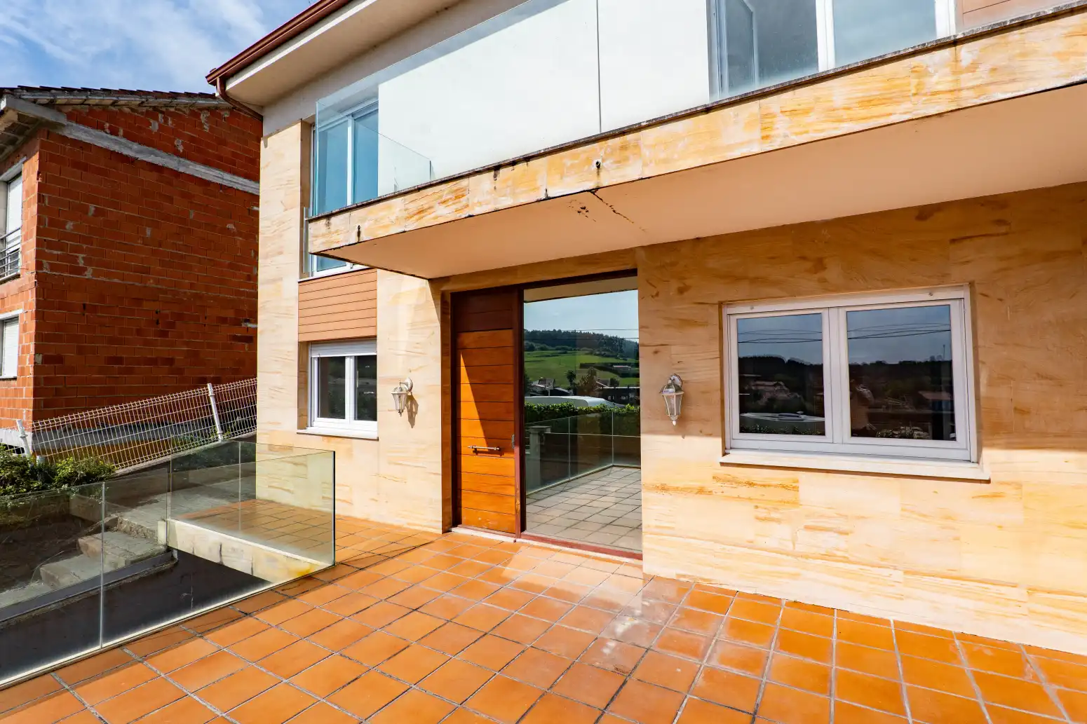 Vista exterior de Casa o chalet en venta en Castrillón con Calefacción, Jardín privado y Terraza