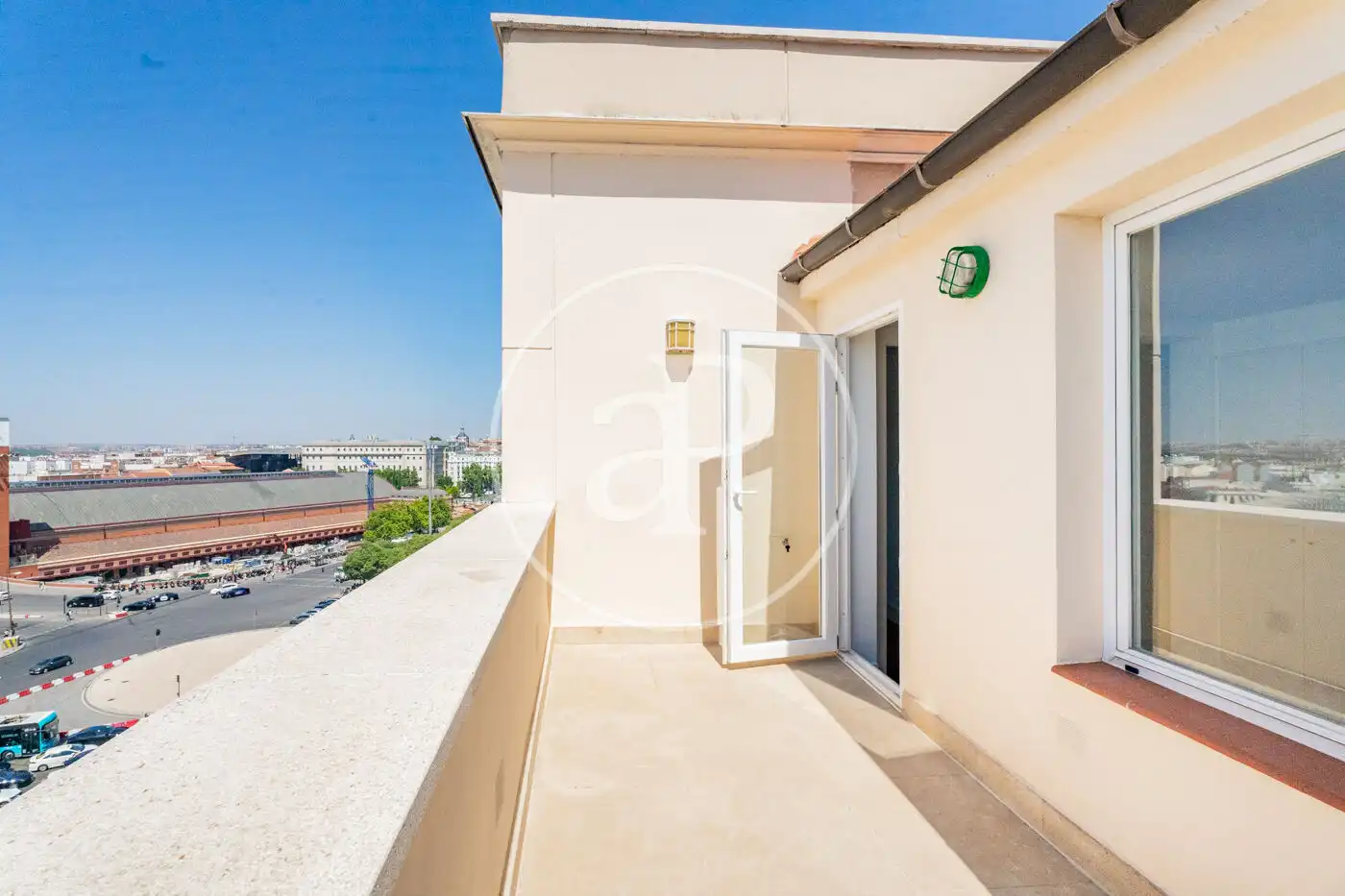 Terrasse von Dachboden zur Miete in Madrid mit Klimaanlage, Heizung und Terrasse