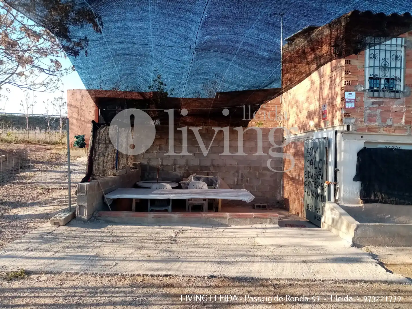 Außenansicht von Country house zum Verkauf in Vilanova de la Barca mit Privatgarten, Abstellraum und Schwimmbad