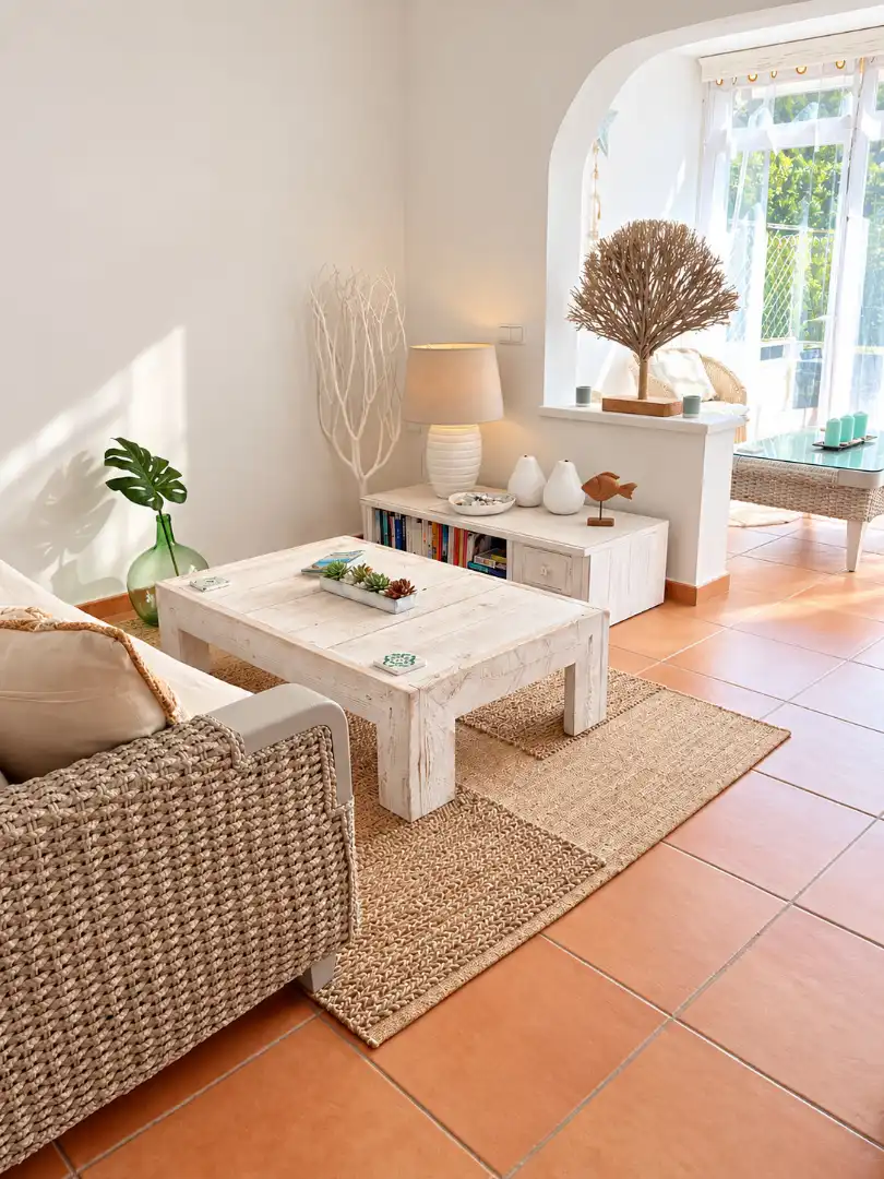 Sala de estar de Casa o chalet en venta en Pollença con Aire acondicionado, Amueblado y Horno