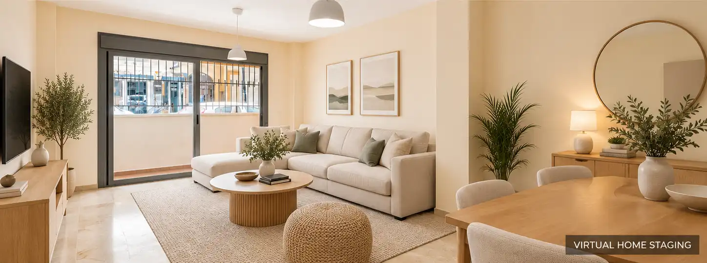 Living room of Apartments for sale in Marbella  with Air Conditioner, Terrace and Swimming Pool