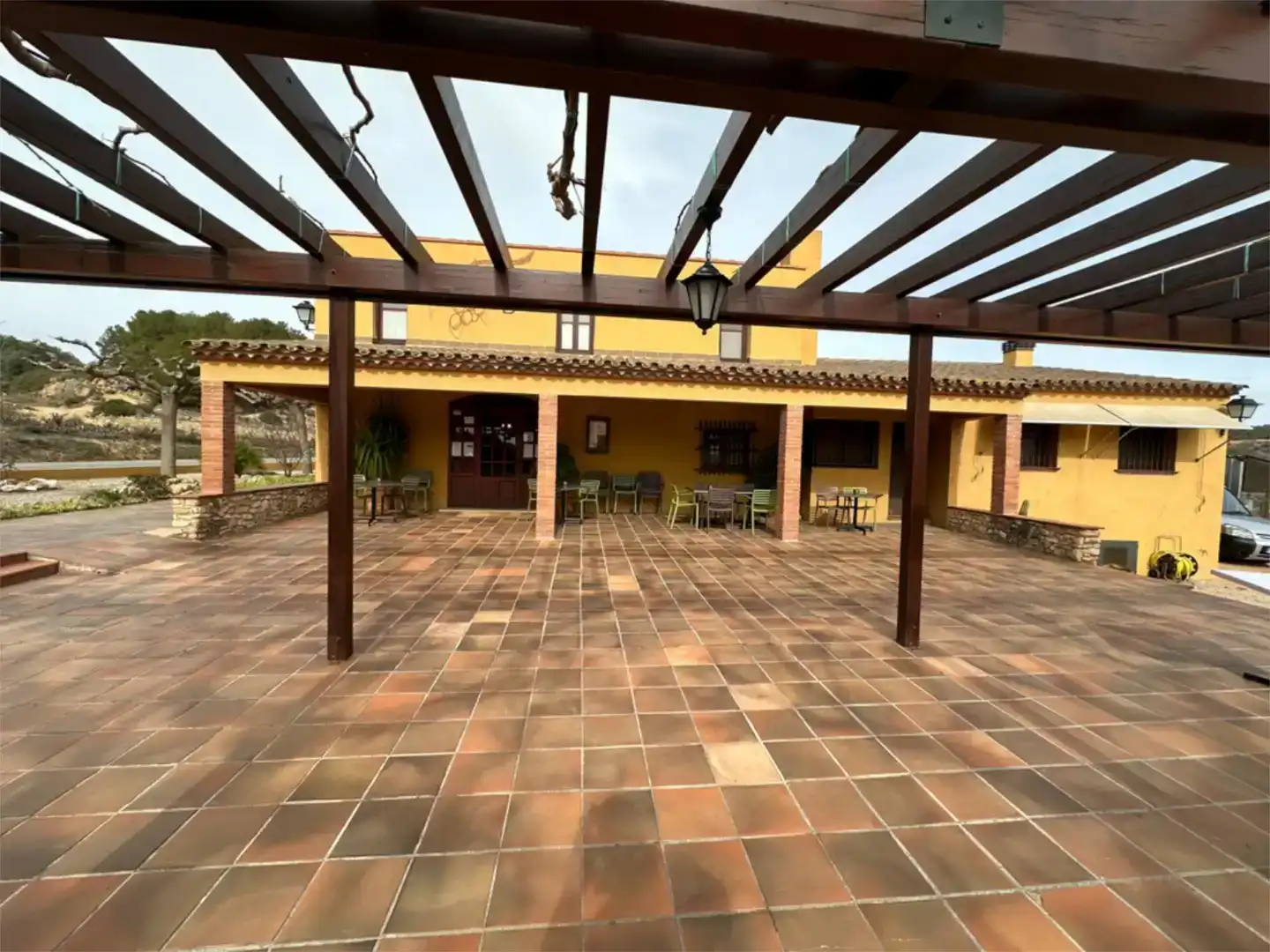 Terrassa de Finca rústica en venda en Vila-rodona amb Aire condicionat i Balcó