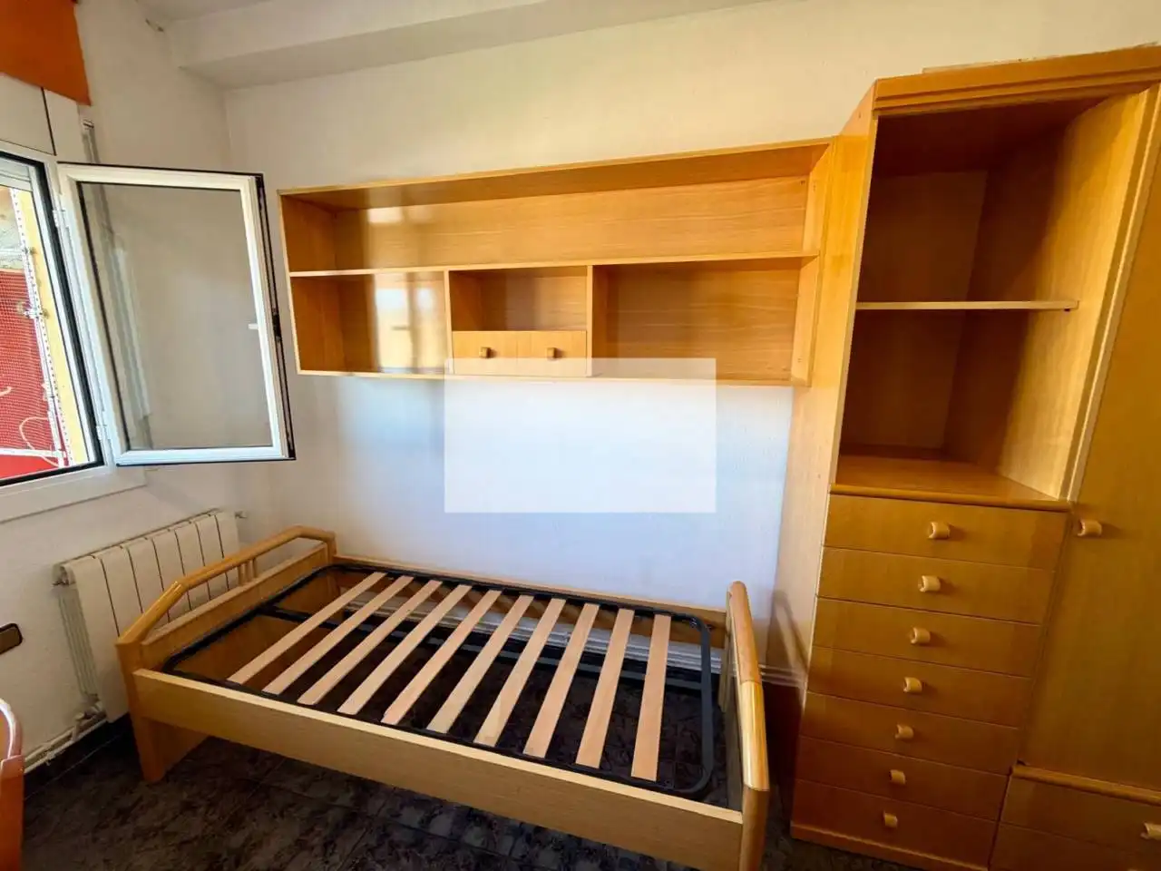 Bedroom of Flat for sale in Sabadell  with Air Conditioner, Heating and Balcony