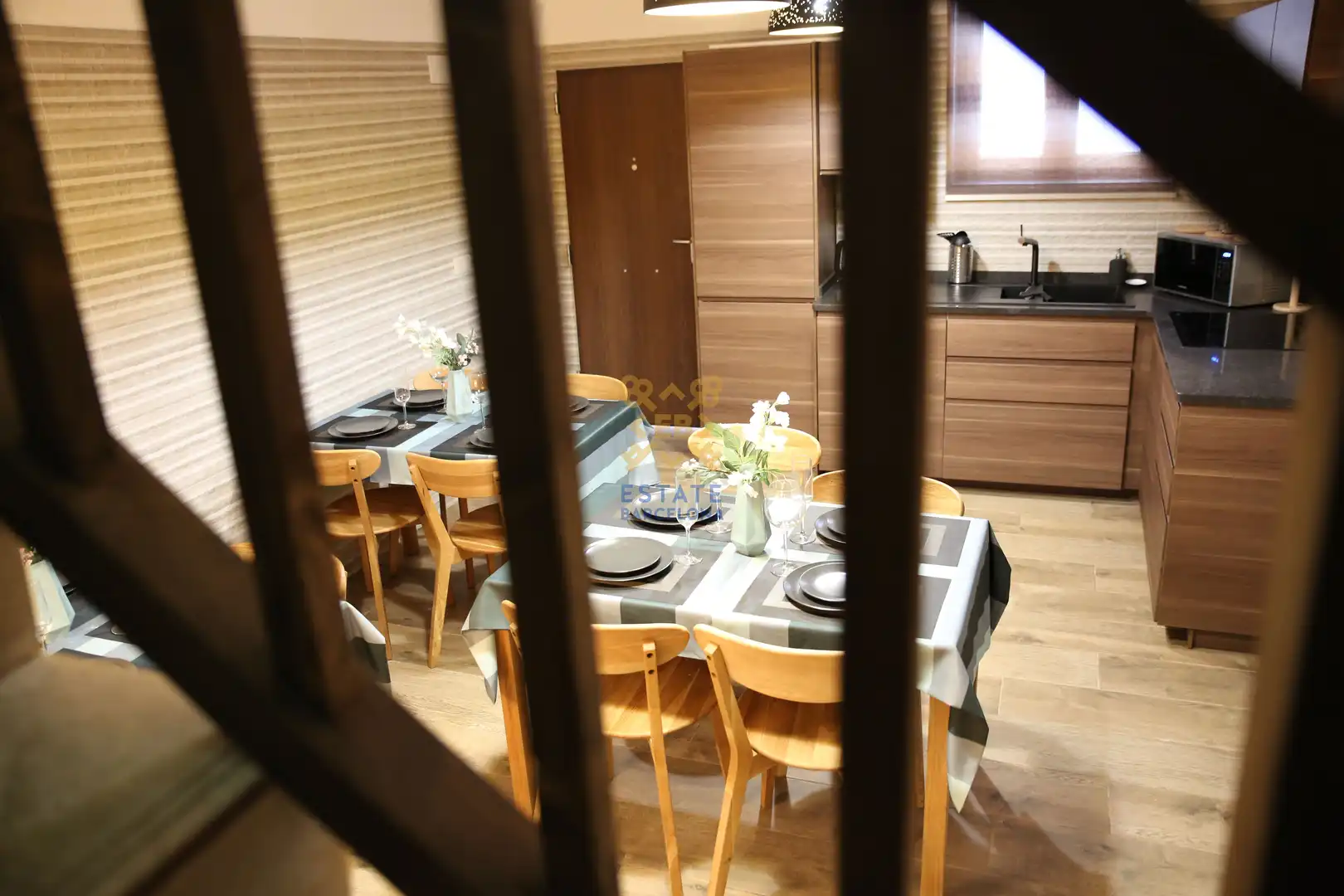 Küche von Haus oder Chalet zum Verkauf in Blanes mit Klimaanlage, Terrasse und Möbliert