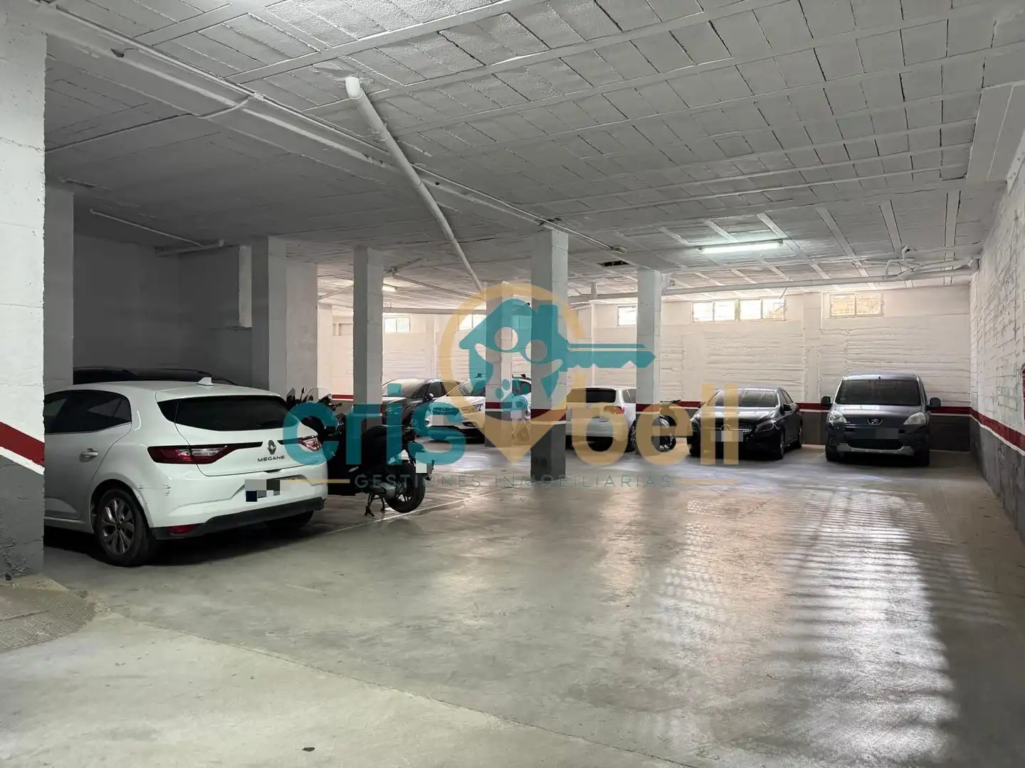 Parking of Flat for sale in Lorca  with Air Conditioner, Furnished and Oven