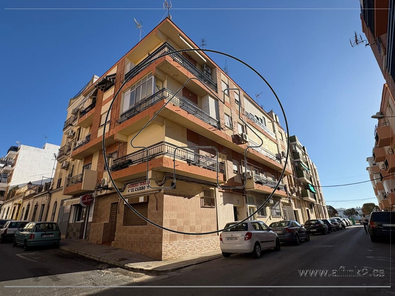 Exterior view of Flat for sale in  Huelva Capital  with Air Conditioner
