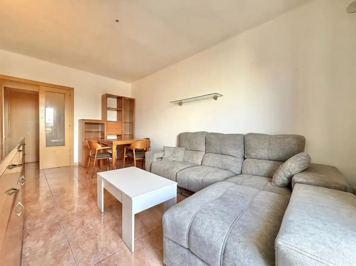 Living room of Flat for sale in Castellví de la Marca  with Air Conditioner, Furnished and Balcony