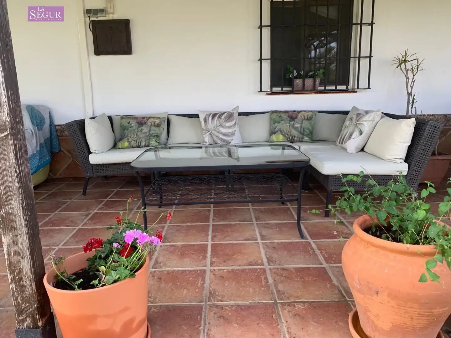 Terraza de Casa o chalet en venta en Conil de la Frontera con Aire acondicionado, Jardín privado y Terraza
