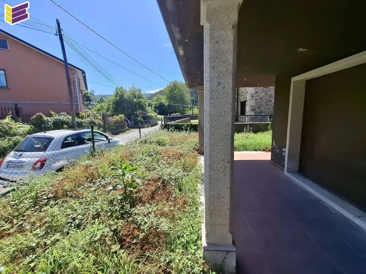 Außenansicht von Haus oder Chalet zum Verkauf in Vilaboa mit Privatgarten und Terrasse