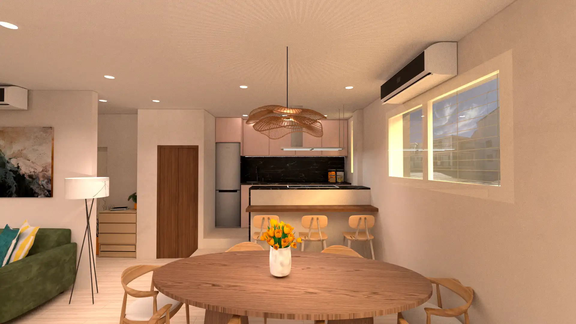Kitchen of Duplexes for sale in Boadilla del Monte  with Air Conditioner and Heating