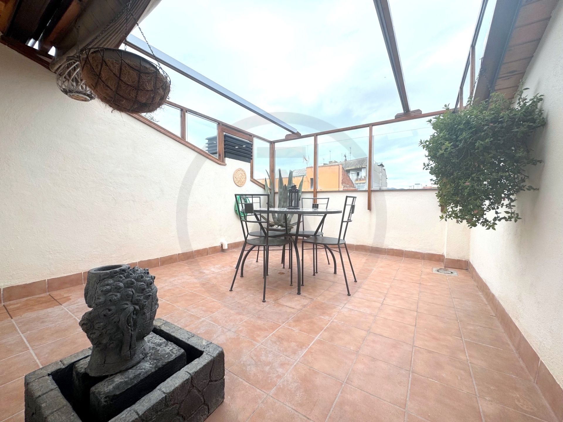 Terrace of Duplex for sale in Terrassa  with Heating, Terrace and Storage room