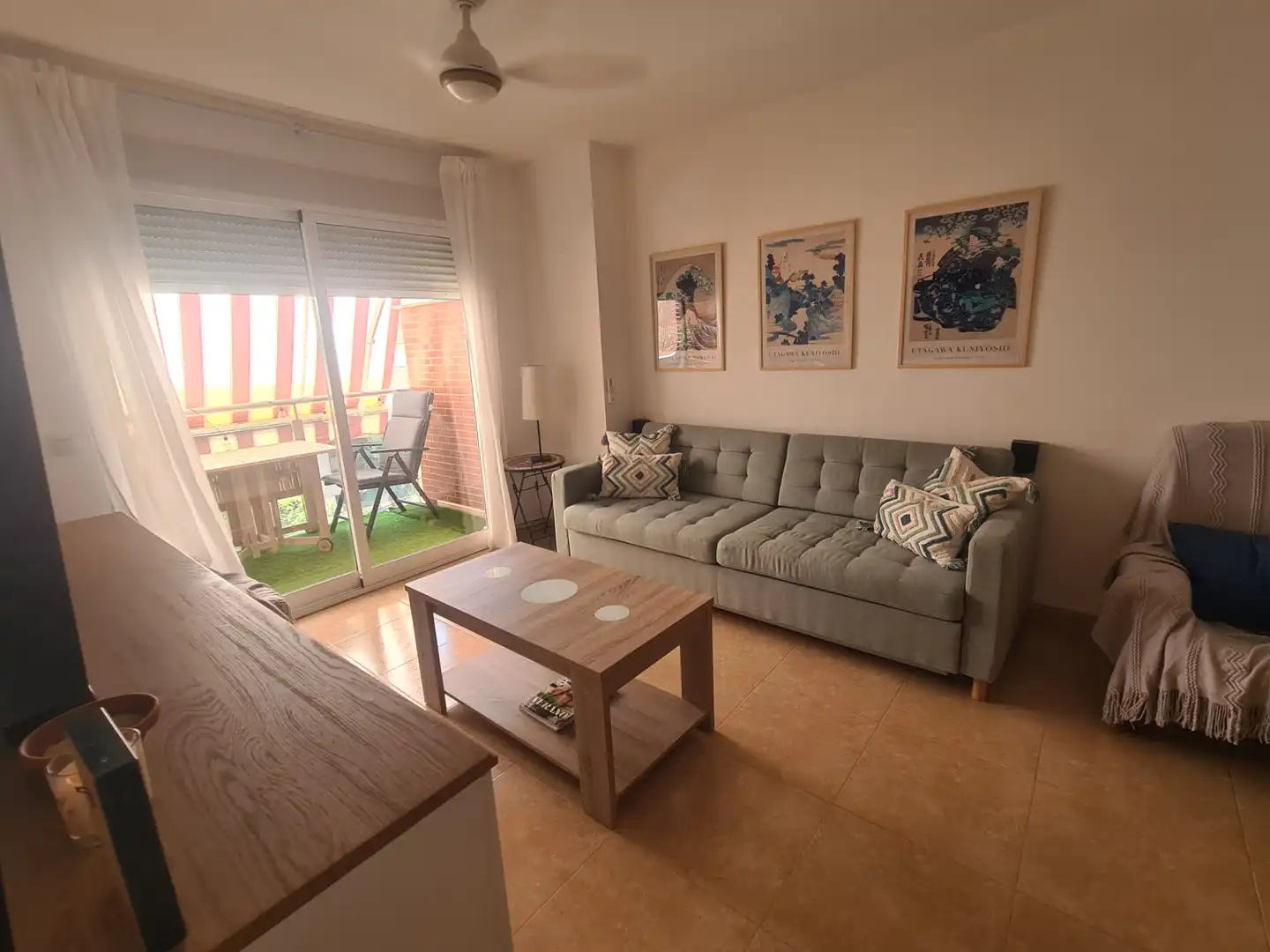 Sala d'estar de Apartament en venda en Vinaròs amb Aire condicionat, Calefacció i Terrassa
