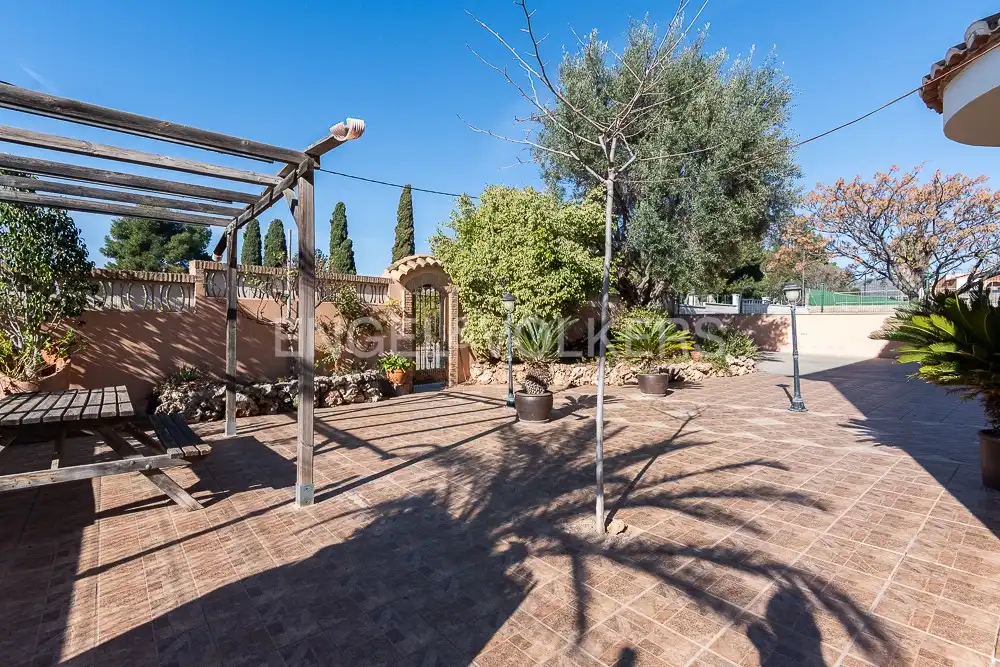 Terraza de Casa o chalet en venta en Náquera con Aire acondicionado, Calefacción y Jardín privado