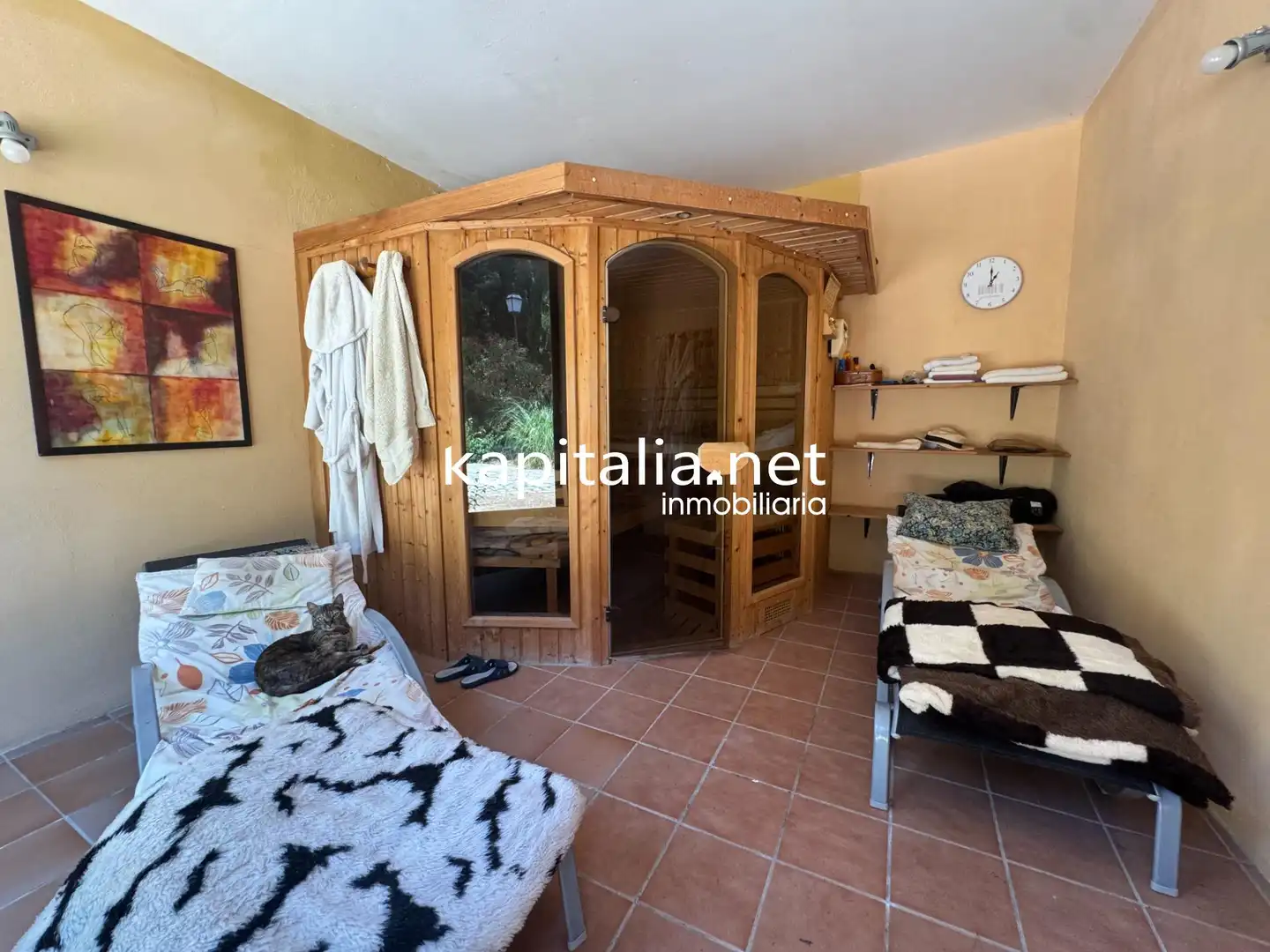 Dormitori de Casa o xalet en venda en Xàtiva amb Calefacció, Jardí privat i Terrassa