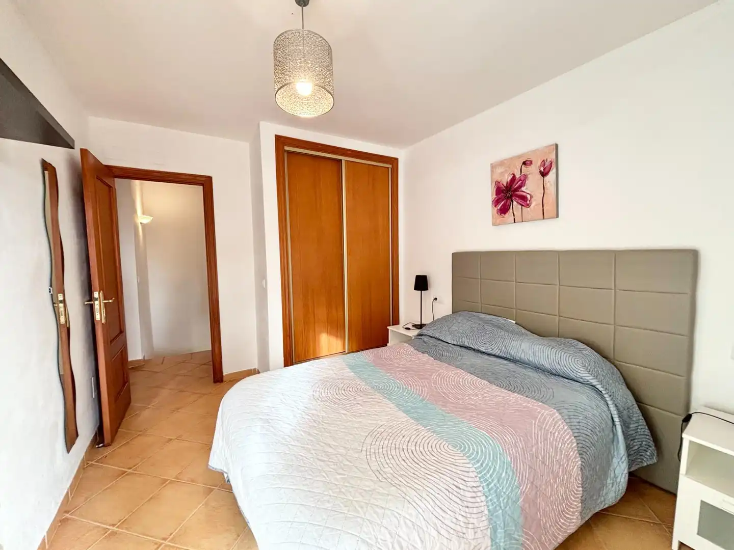 Schlafzimmer von Einfamilien-Reihenhaus zum Verkauf in Llucmajor mit Heizung, Privatgarten und Terrasse