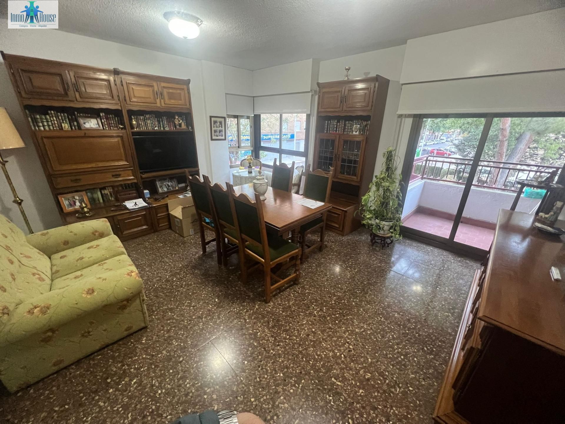 Dining room of Flat for sale in  Albacete Capital  with Air Conditioner, Heating and Balcony