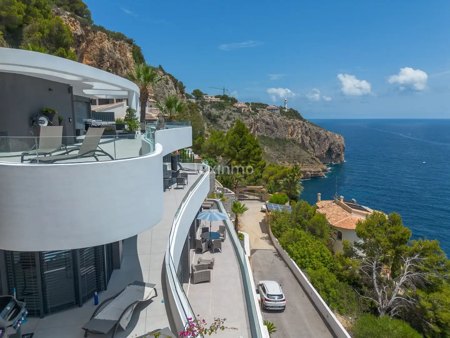 Exterior view of Houses for sale in Jávea / Xàbia  with Air Conditioner, Heating and Private garden