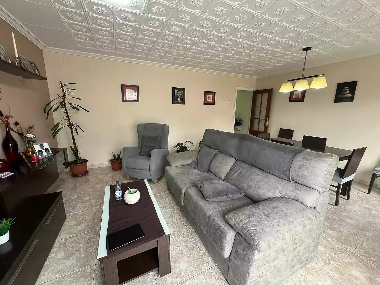 Sala de estar de Piso en venta en Roses con Aire acondicionado y Amueblado