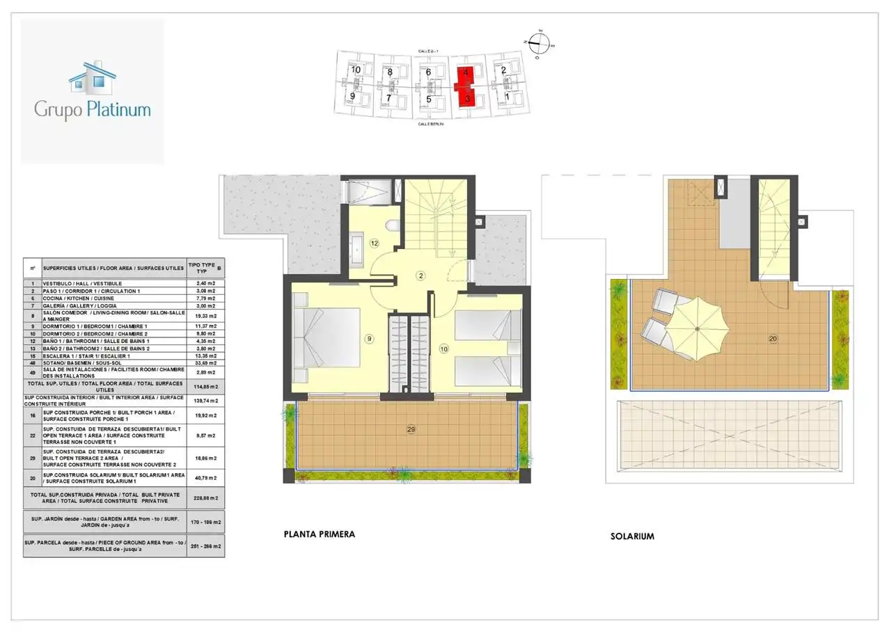 Maison mitoyenne avec jardin à vendre à San Juan de los Terreros, imagen 18
