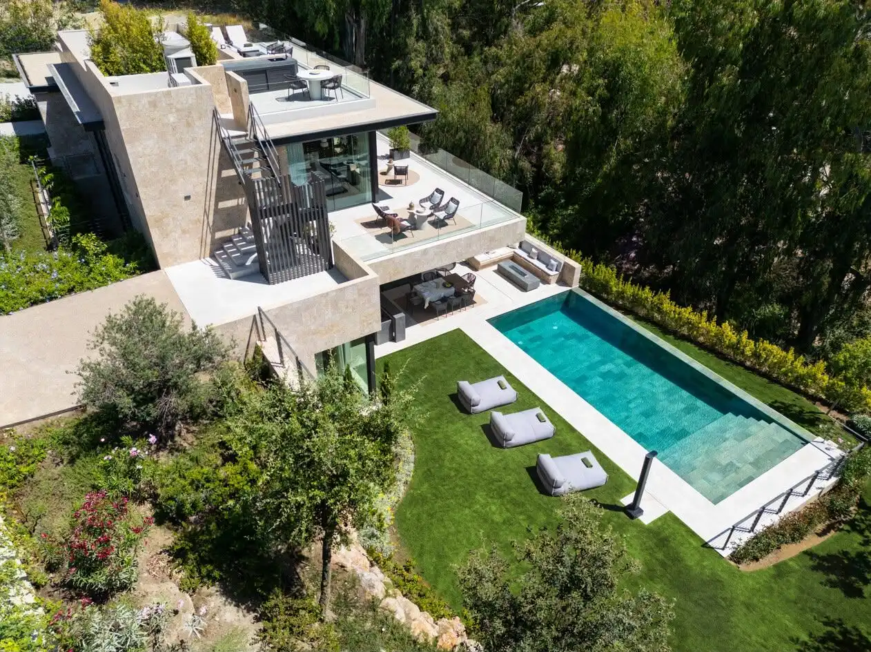 Terraza de Casa o chalet en venta en Marbella con Aire acondicionado, Calefacción y Jardín privado