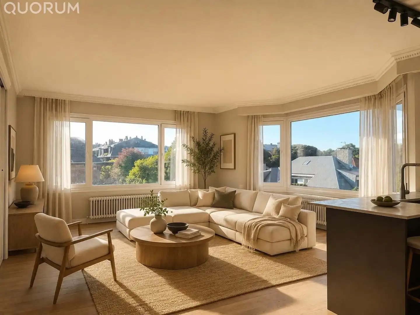 Wohnzimmer von Wohnung zur Miete in Getxo  mit Heizung