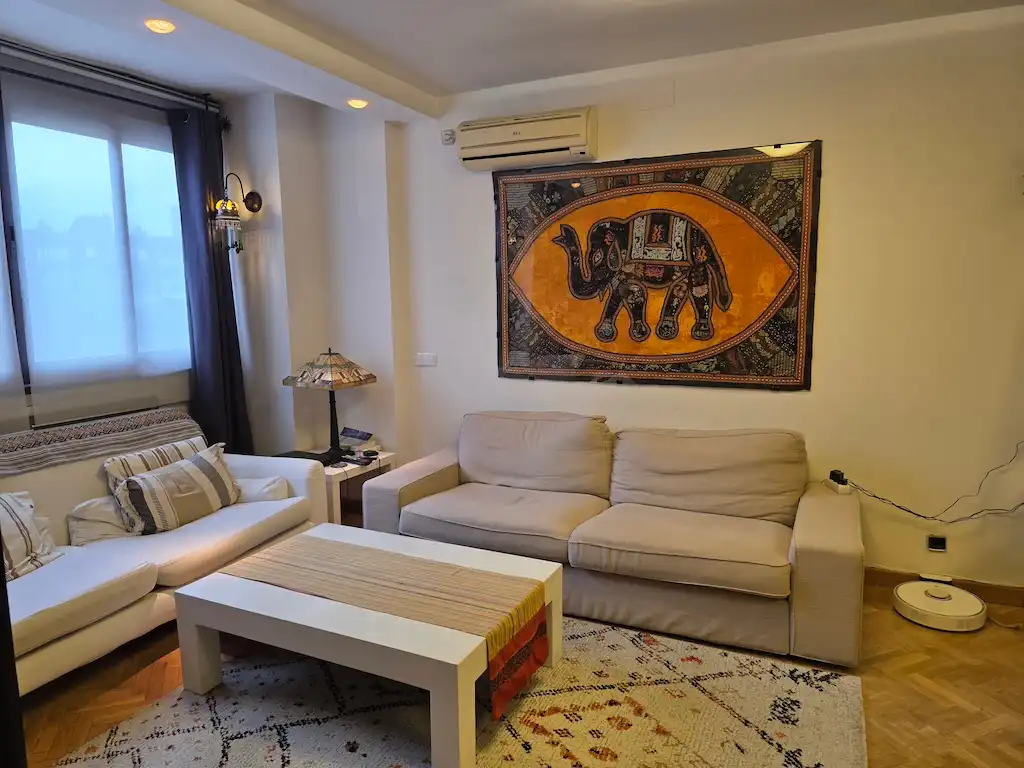 Sala de estar de Piso en venta en Torrejón de Ardoz con Aire acondicionado, Calefacción y Trastero