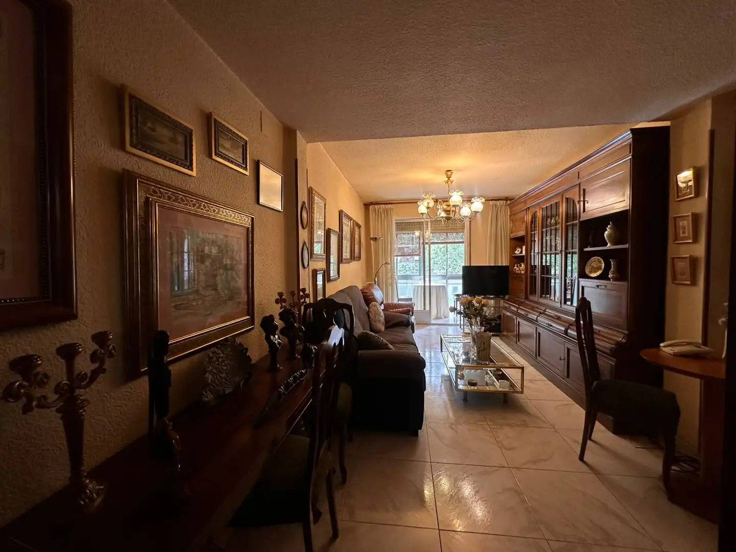 Wohnzimmer von Wohnung zum Verkauf in Madrid mit Heizung